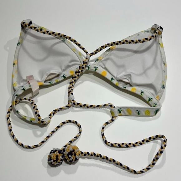 Victoria’s Secret Pineapple Print Bikini Top - Picture 2 of 4